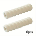 Spiral Door Handle Protective Cover – Anti-Collision & Anti-Static Door Handle Cover Babs White-6pcs