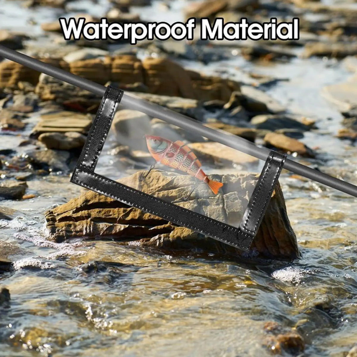 Clear PVC Fishing Lure Covers – Hook & Bait Protection Wraps Fishing Lure Cover Babs