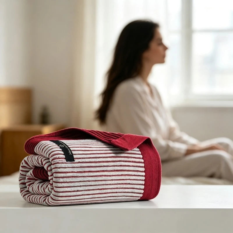 100% Cotton Antibacterial Face Towel – Soft, Lint-Free, Absorbent Cotton Face Towel Babs