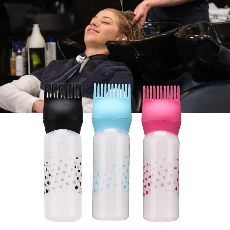 Refillable Hair Dye Applicator Brush Bottle – Salon Tool Hair Color Applicator Babs