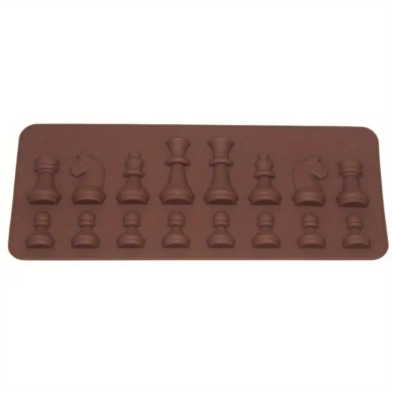 Chess Silicone Chocolate Mold – Ice Cube & Candy Tray Silicone Baking Mold Babs
