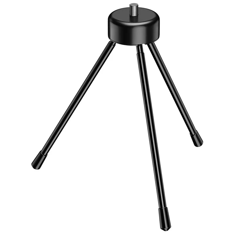 Mini Metal Desktop Tripod with 1/4" Screw – Camera & Projector Mini Camera Tripod Babs black