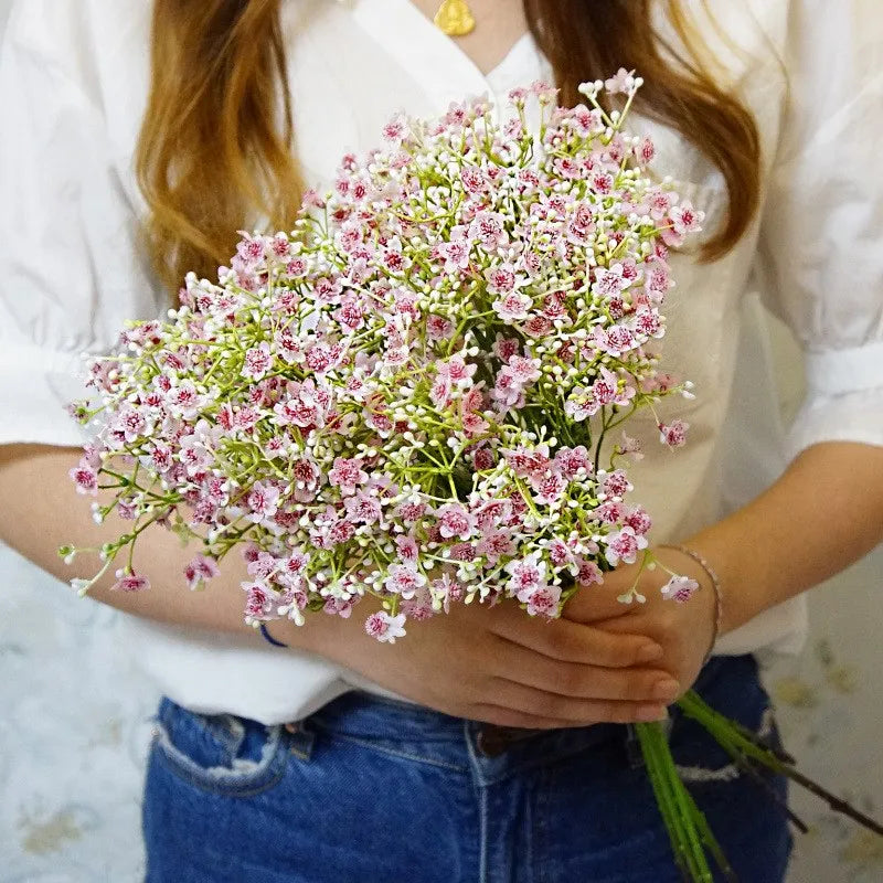 Artificial Gypsophila Bouquet – Wedding & Home Décor Flowers Artificial Flower Bouquet Babs