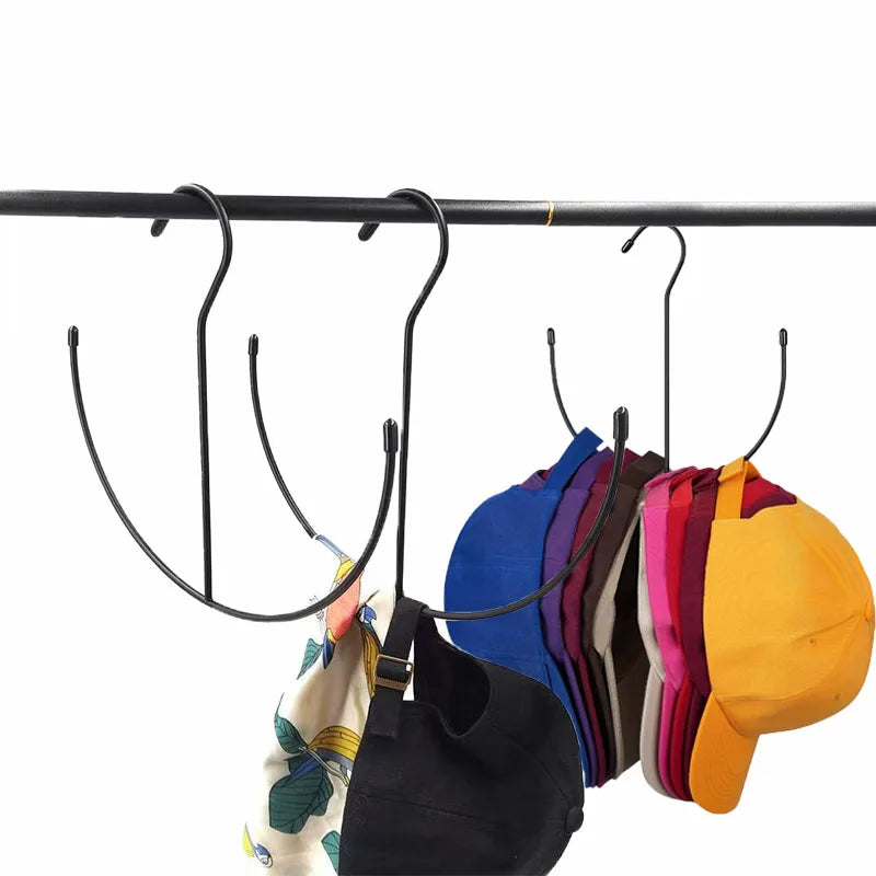 Stainless Steel Baseball Cap Hat Rack Closet Storage Organizer Hat Storage Rack Babs
