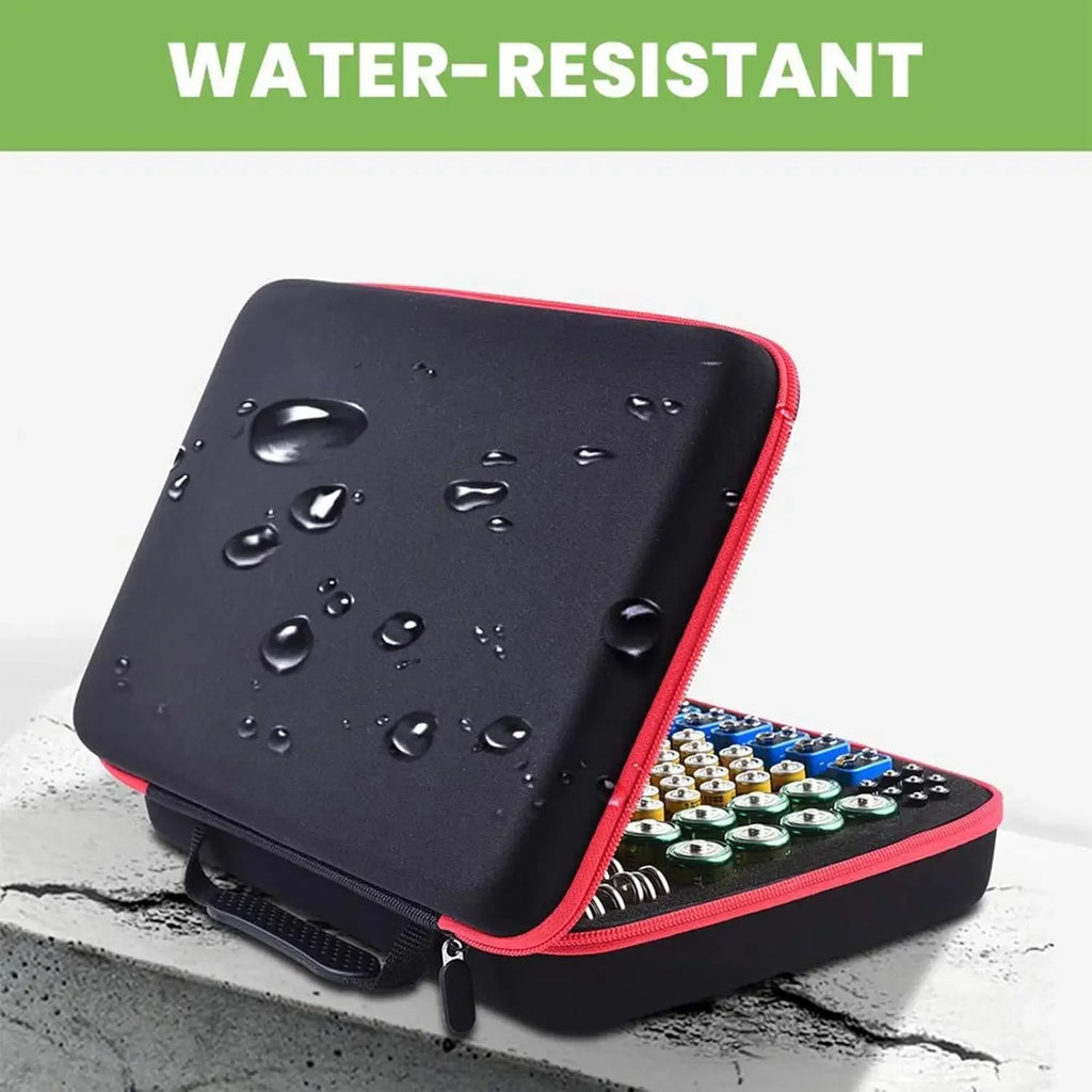 Battery Organizer Bag with BT-168 Tester – Holds 225 Batteries Battery Storage Organizer Babs