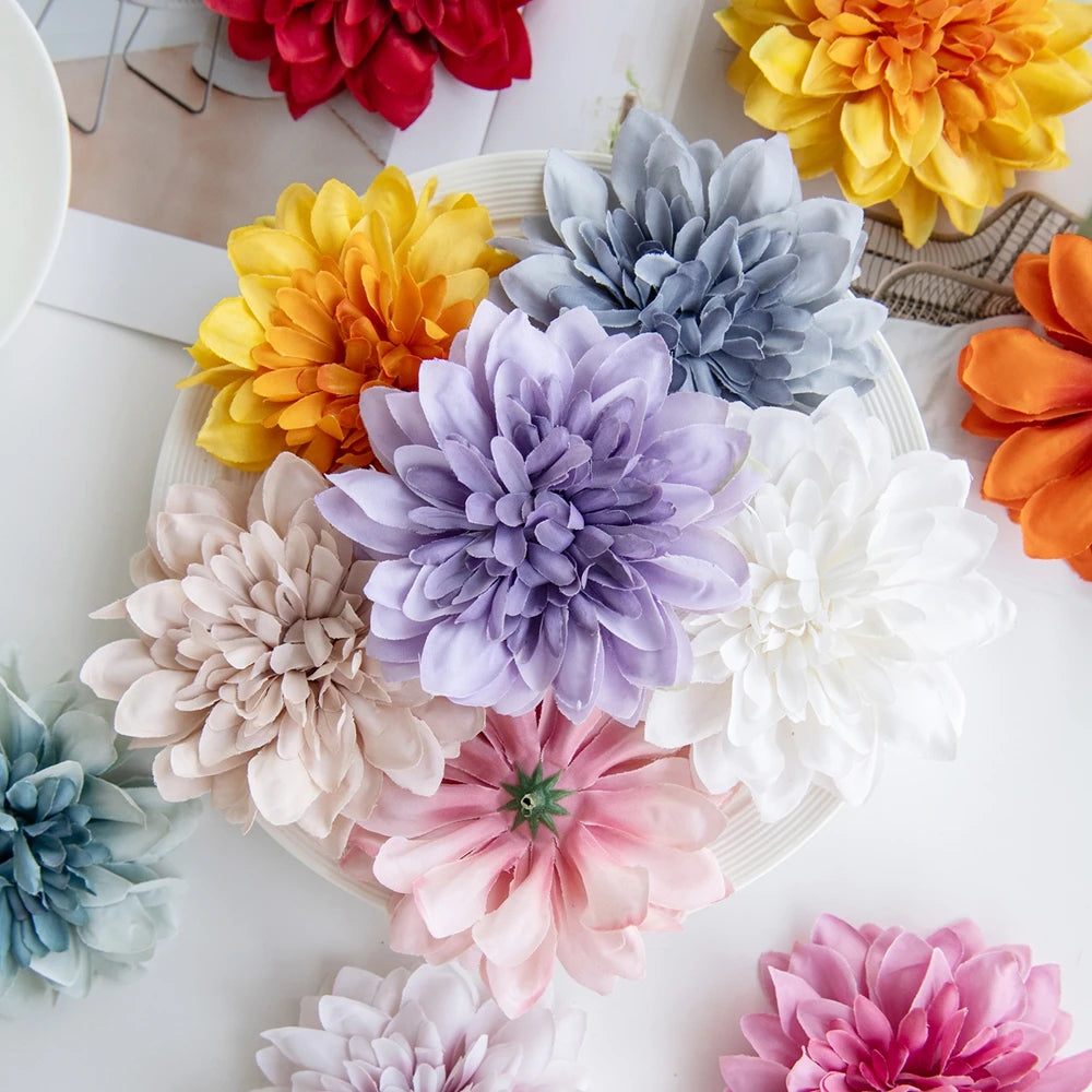 Artificial Rose Flower Heads 10/20 Pcs – Wedding & Home Décor Artificial Flower Heads Babs