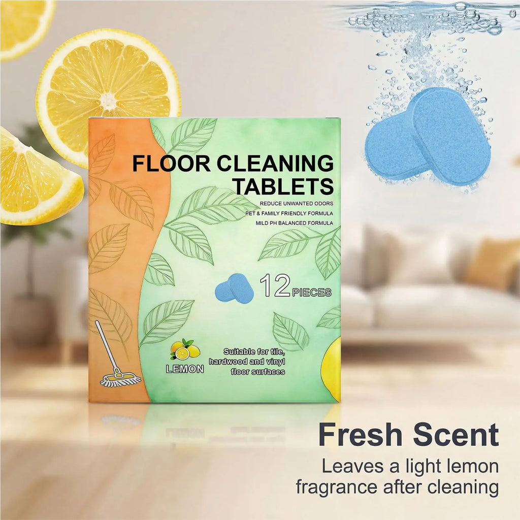 Floor Cleaning Tablets – Deep Clean, Deodorize, Multi-Surface Floor Cleaner Tablets Babs