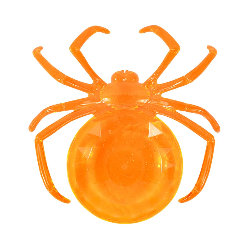 Halloween Spider Candy Bowl – Trick or Treat Party Serving Tray Halloween Party Bowl Babs Orange