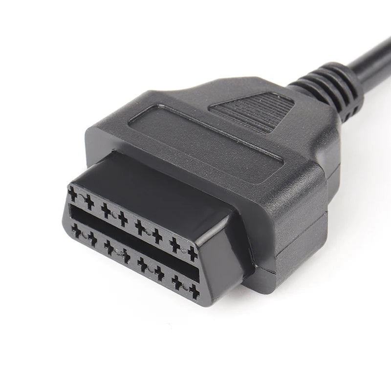 OBD2 16-Pin Extension Cable Male to Female ELM327 Adapter OBD2 Extension Cable Babs