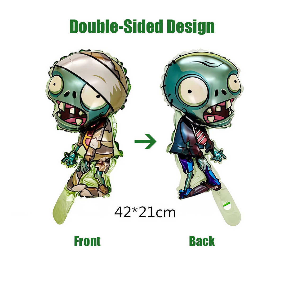 Plants vs. Zombies Birthday Party Decoration Kit Birthday Party Kit Babs 1pcs balloon 1