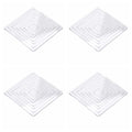 4-Pack Non-Slip Furniture Foot Pads – Self-Adhesive PU Gaskets Furniture Foot Pads Babs 4Pcs square 80mm