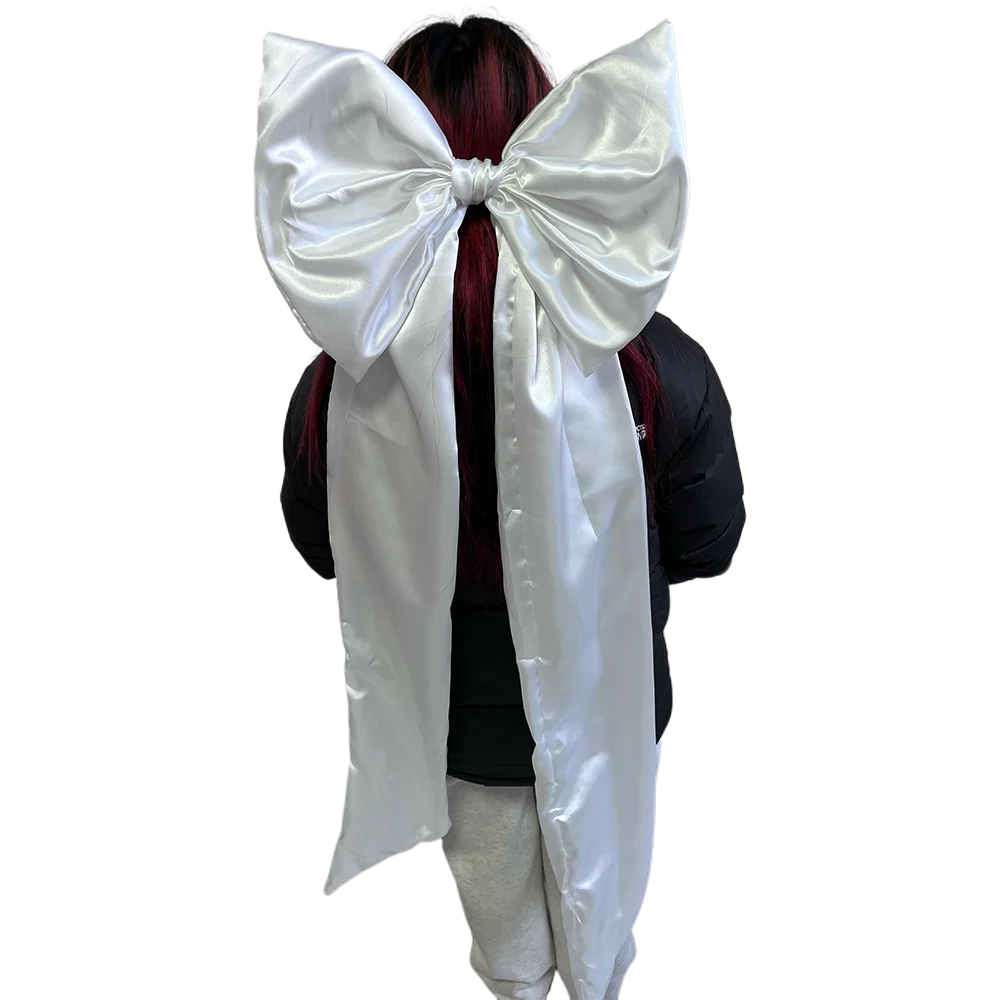 Giant 43x15" Satin Bow Wall Decor – Pink Coquette Party Décor Party Wall Décor Babs