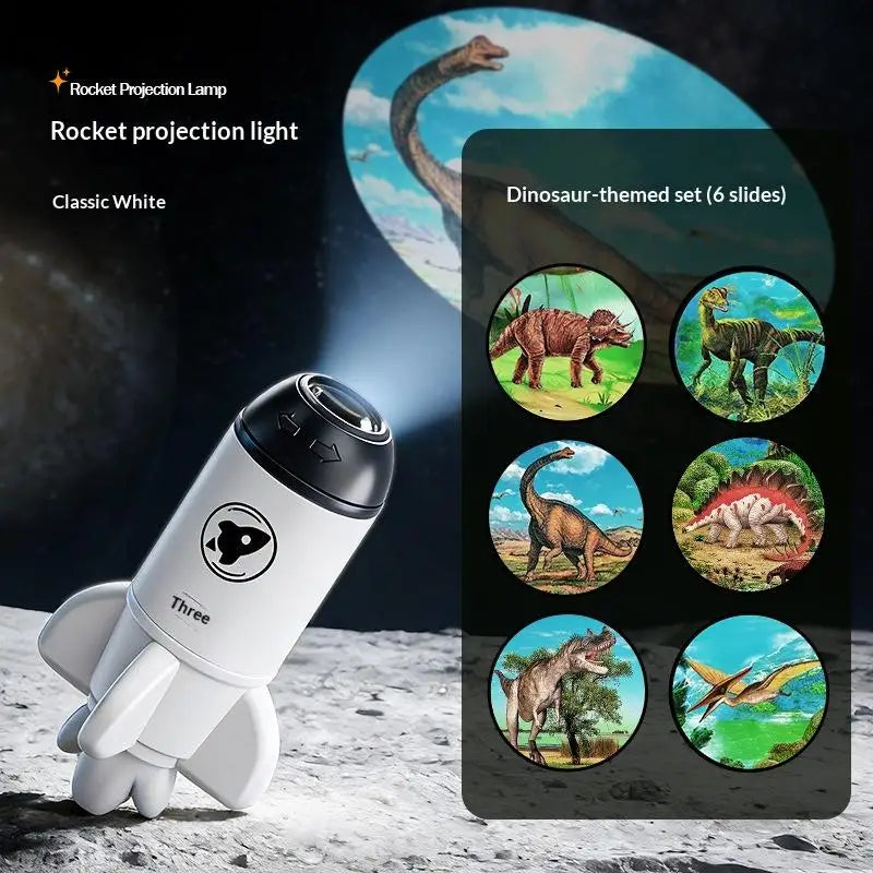 Dinosaur Starry Sky Night Light LED USB Projector for Kids Kids Night Projector Babs A5