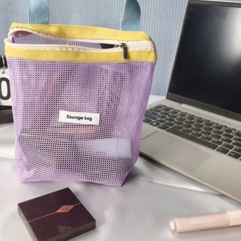 Waterproof Mesh Toiletry Bag – Travel Cosmetic Organizer Travel Toiletry Bag Babs