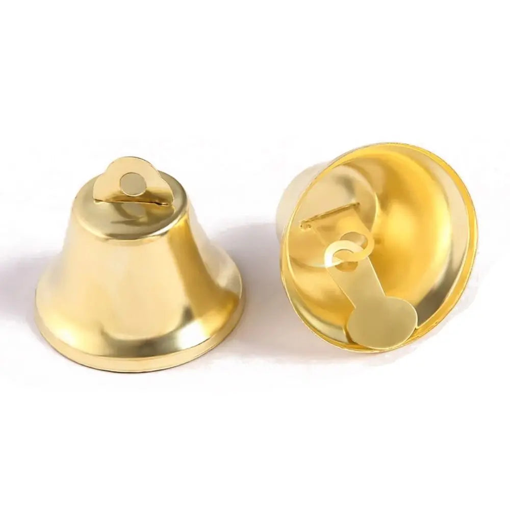 50pcs Gold Jingle Bell Pendants Multi-Size DIY Craft Charms DIY Craft Bell Charms Babs