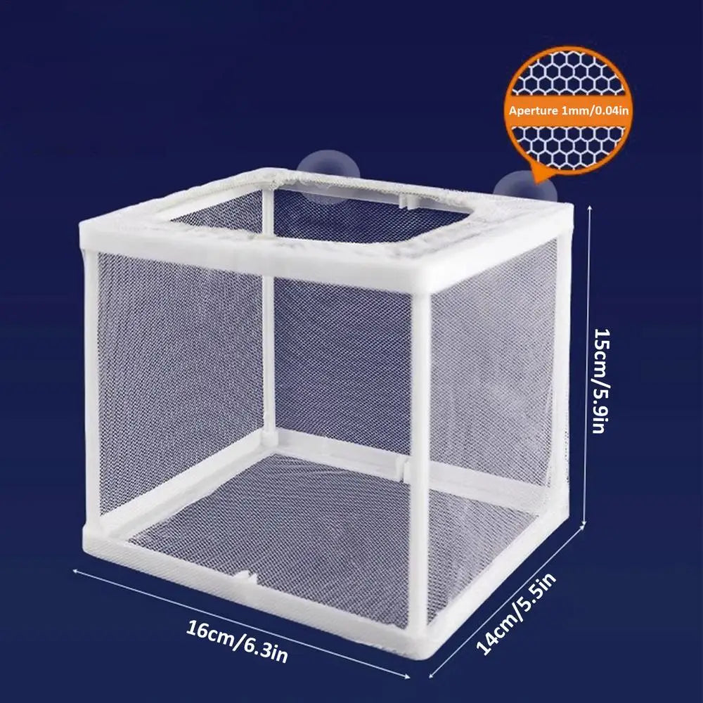 Fish Breeder Box – Aquarium Fry Hatchery & Isolation Net Tank Aquarium Breeder Box Babs small