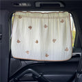 Cartoon Embroidered Baby Car Window Sunshade UV Curtain Baby Car Sunshade Babs bear