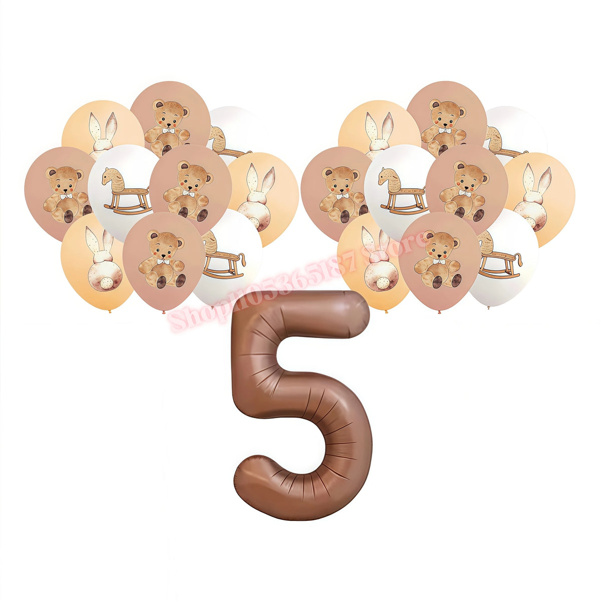 Hello Baby Gender Reveal Party Kit – Balloons, Banner & Decor