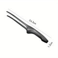 Stainless Steel BBQ Tongs – Anti-Slip & Self-Standing BBQ Kitchen Tongs Babs Black