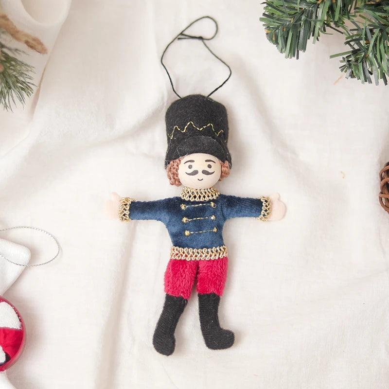 Nutcracker Soldier Christmas Ornament – Festive Holiday Décor Christmas Ornament Babs Black Clothes