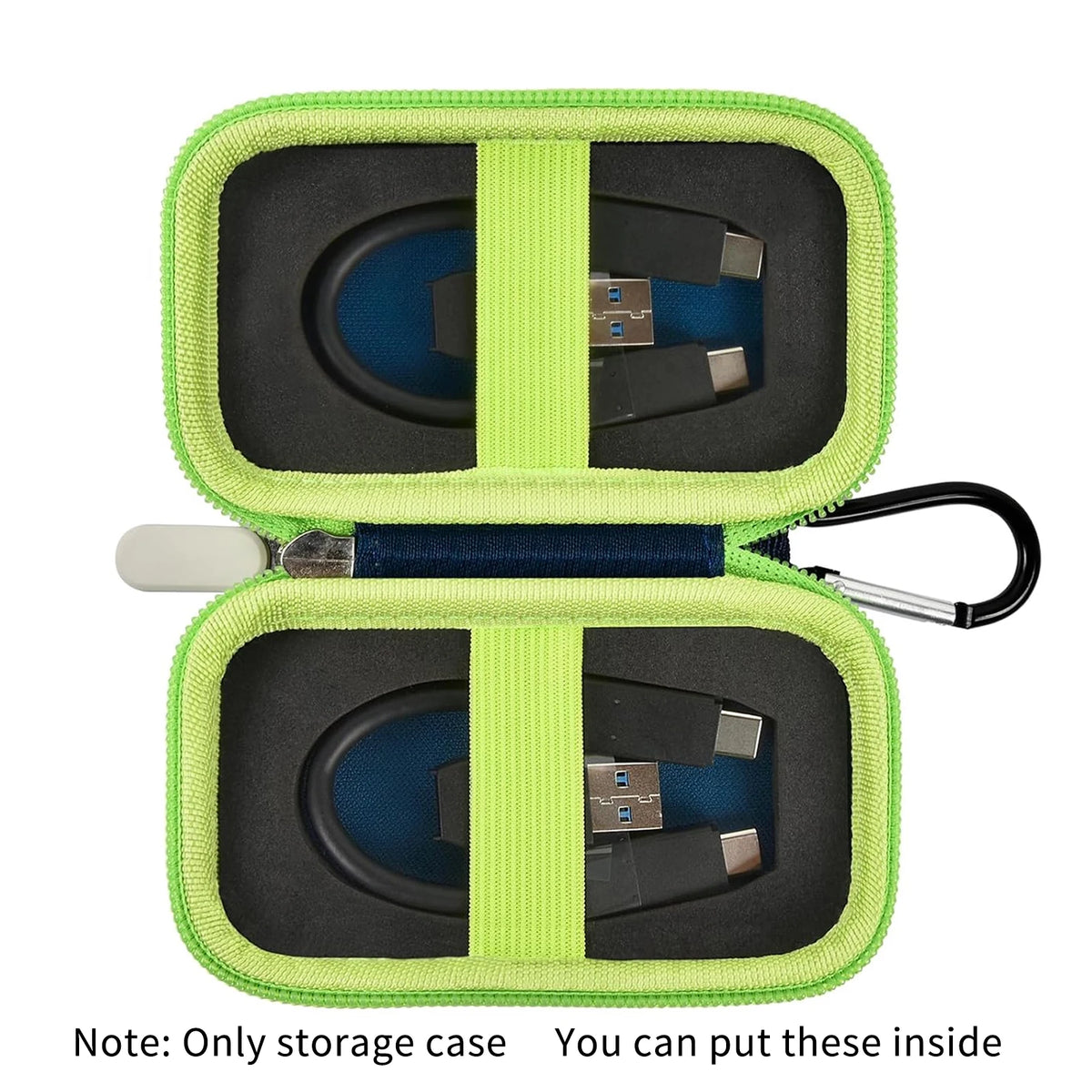 Paiyule EVA Case for SanDisk Extreme Portable SSD – Holds 2 Drives SSD Carry Case Babs Monterey
