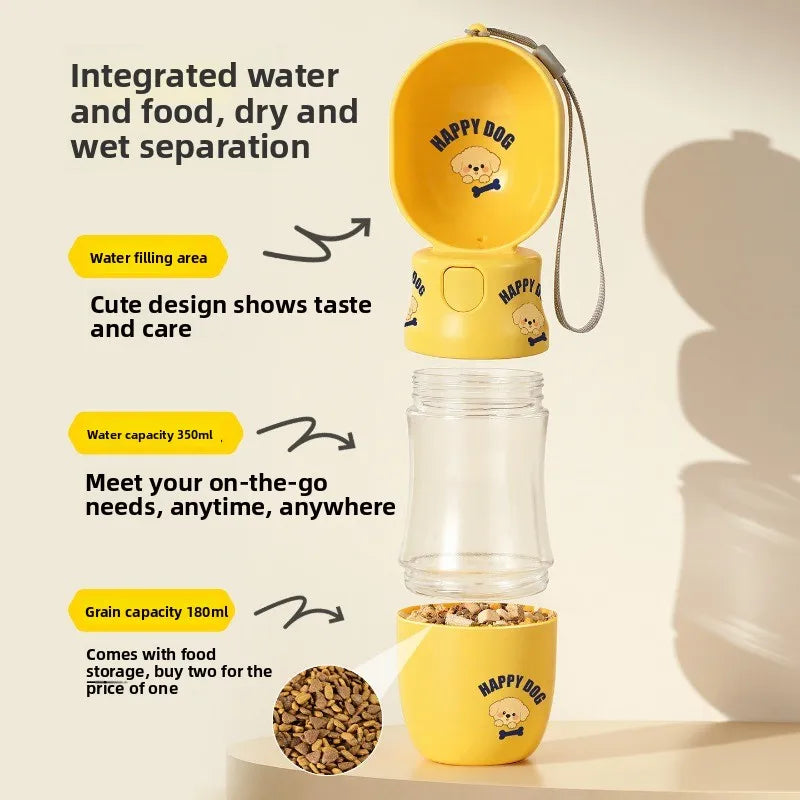 Portable Pet Water Bottle Travel Cup – Leak Proof for Dogs & Cats Pet Travel Bottle Babs