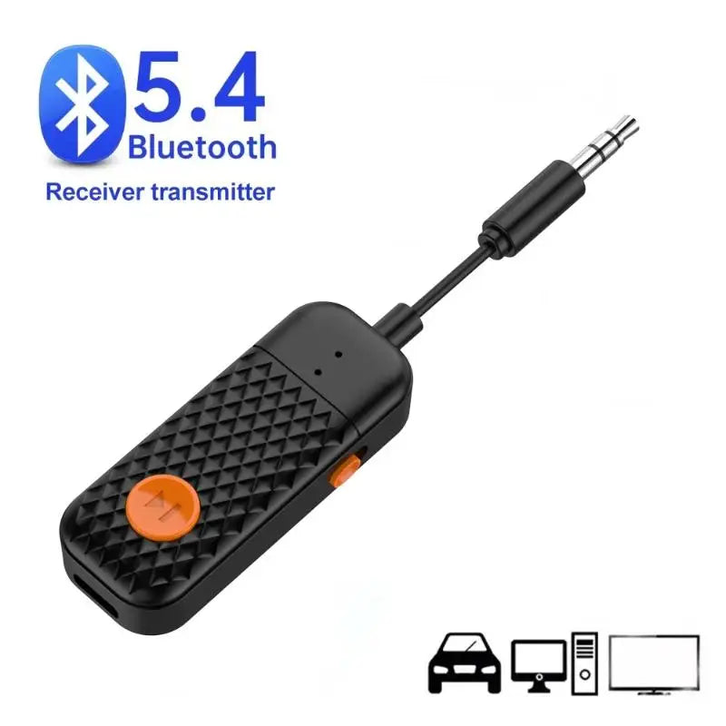 Bluetooth 5.2 2-in-1 Audio Adapter – TX/RX 3.5mm AUX Wireless Bluetooth Audio Adapter Babs