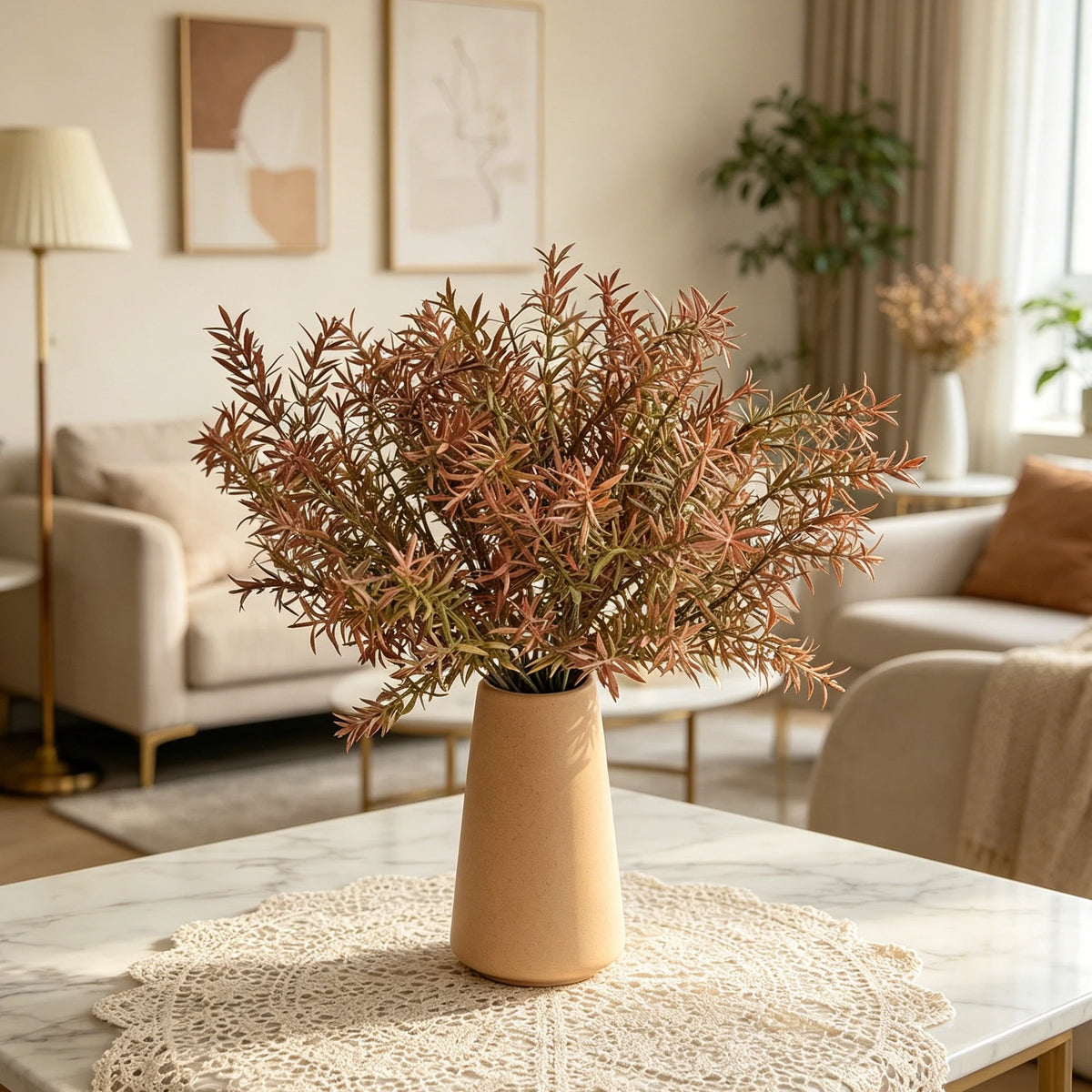 Artificial Melaleuca Bracteata Branch – Wedding & Home Decor Artificial Plant Branch Babs