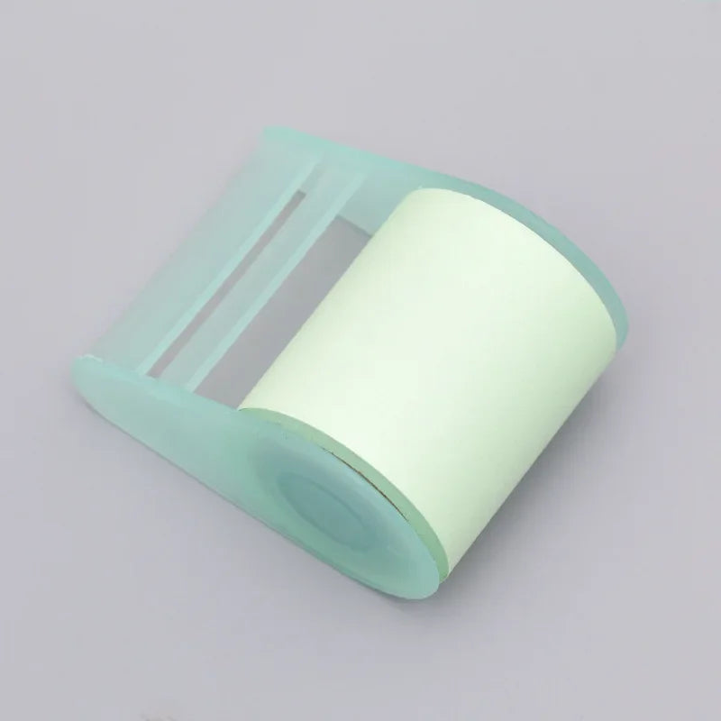 Sticky Memo Note Roll Tape Dispenser – Adhesive Notepad Holder Memo Note Dispenser Babs G