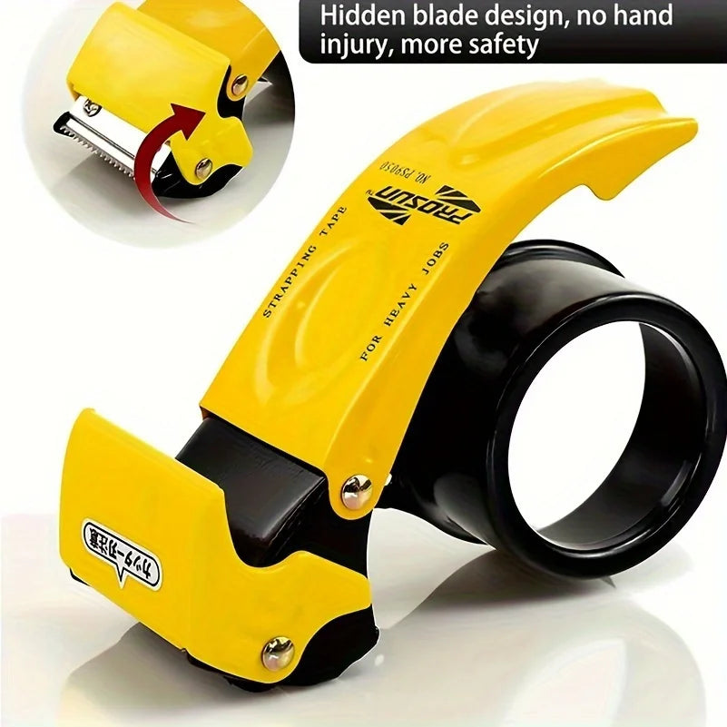 Heavy Duty Metal Tape Dispenser – Auto-Cut Box Sealing Tape Dispenser Babs