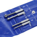 4-Piece Full Ball Telescoping Gauge Set 0.125–0.5 Inch Telescoping Gauge Set Babs Silver