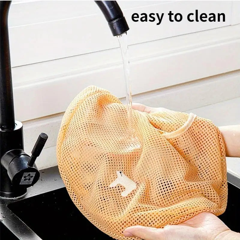 Reusable Mesh Storage Bag – Fruit, Veggie & Grocery Organizer Mesh Storage Bag Babs