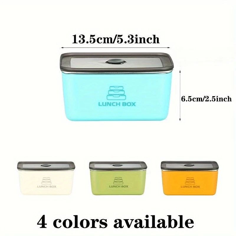 Stainless Steel Bento Box – Portable Anti-Overflow Lunch Container Stainless Steel Lunch Box Babs