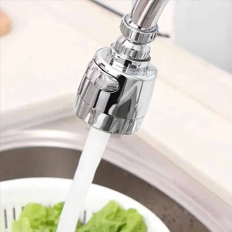 360° Rotating Kitchen Faucet Aerator – 2/3 Mode Water Saver Faucet Aerator Adapter Babs