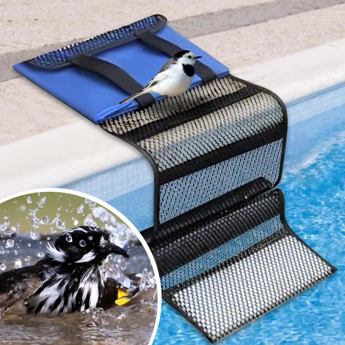 Animal Pool Escape Ramp – Wildlife Rescue Ladder for Frogs Wildlife Rescue Ramp Babs