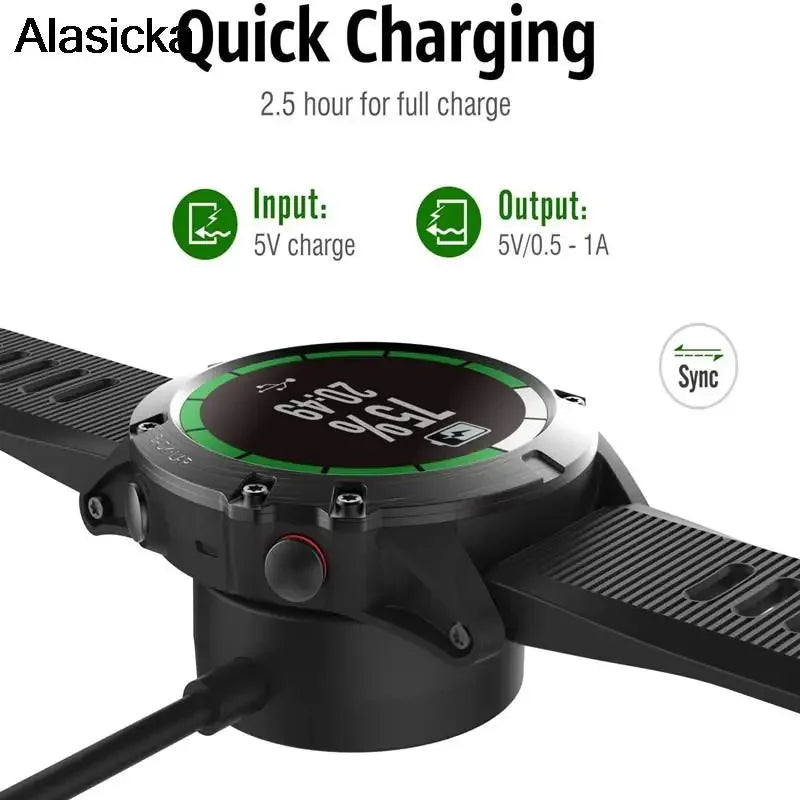 Type-C PD Charging Cable for Garmin Fenix 7 6 5 – 100cm Smartwatch Charging Cable Babs