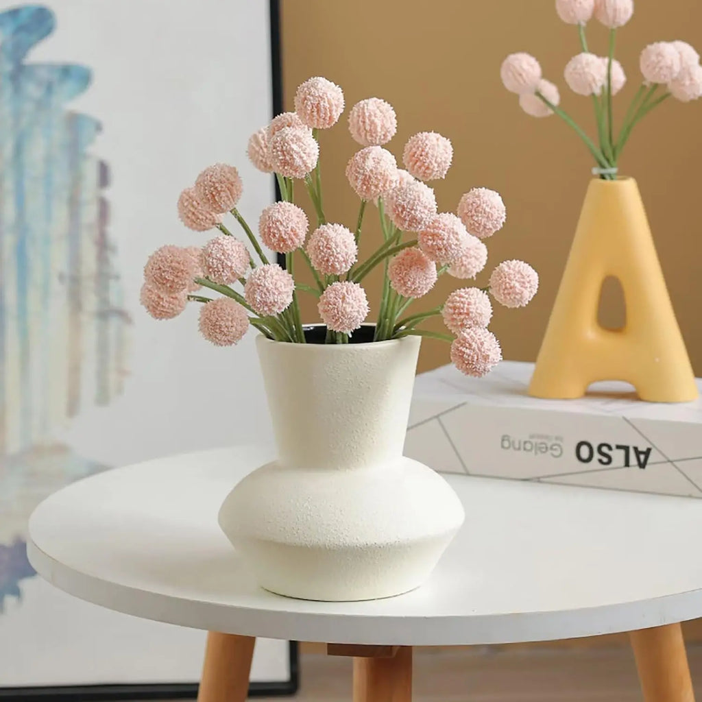 Silk Golden Ball Chrysanthemum Artificial Flower | Home & Wedding Artificial Silk Flowers Babs
