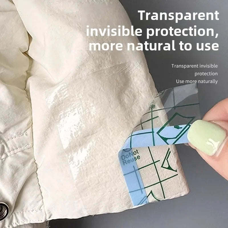 Transparent Collar Protector Stickers – Anti-Stain for Jackets Collar Protector Sticker Babs