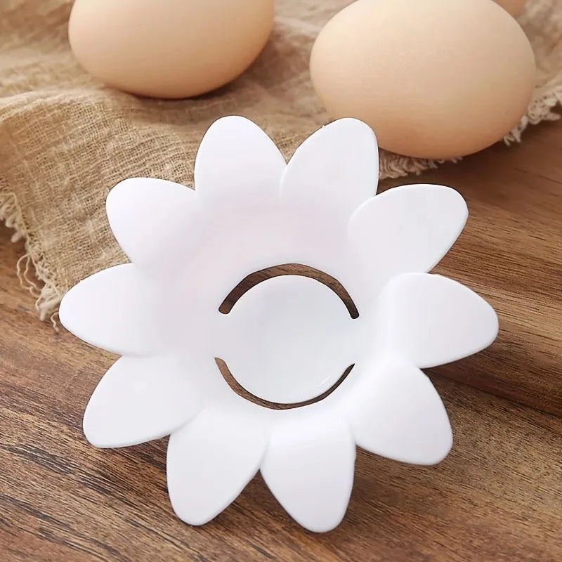 Flower Egg Yolk & White Separator – Fun Kitchen Tool Egg Separator Tool Babs