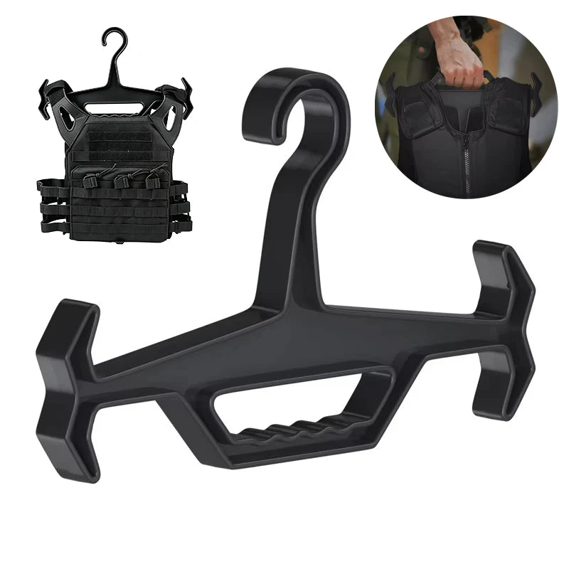 Heavy Duty Tactical Vest Hanger & Equipment Organizer Rack Tactical Gear Hanger Babs
