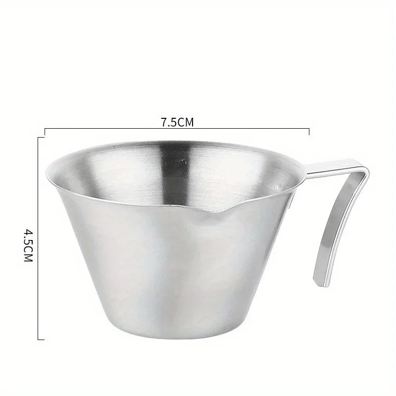 100ml Stainless Steel Espresso Measuring Cup | Coffee Tool Espresso Measuring Cup Babs