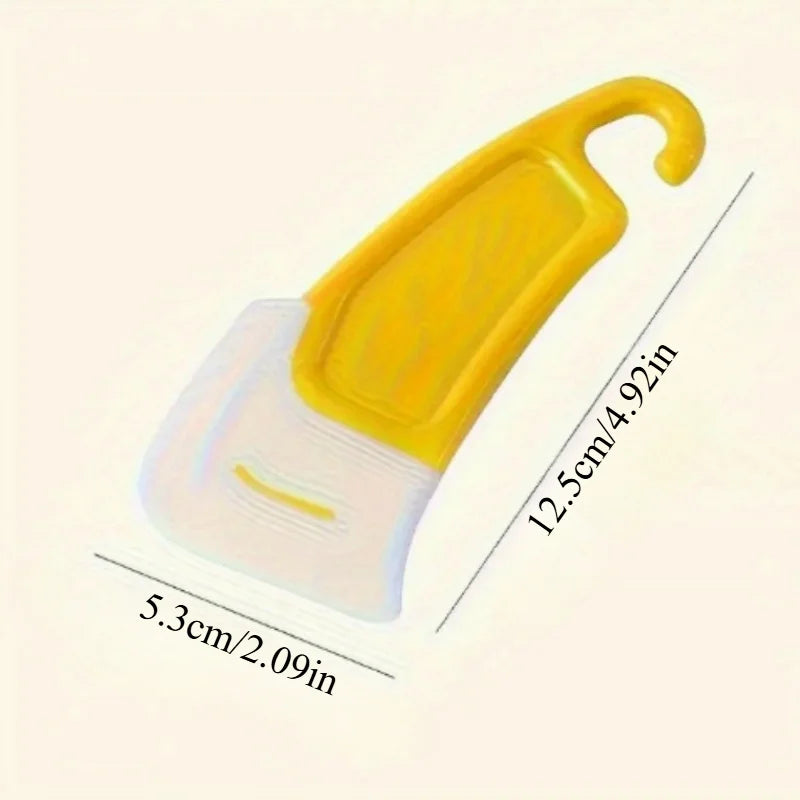 Silicone Pan Scraper Spatula – Heat-Resistant Kitchen Tool Silicone Pan Scraper Babs