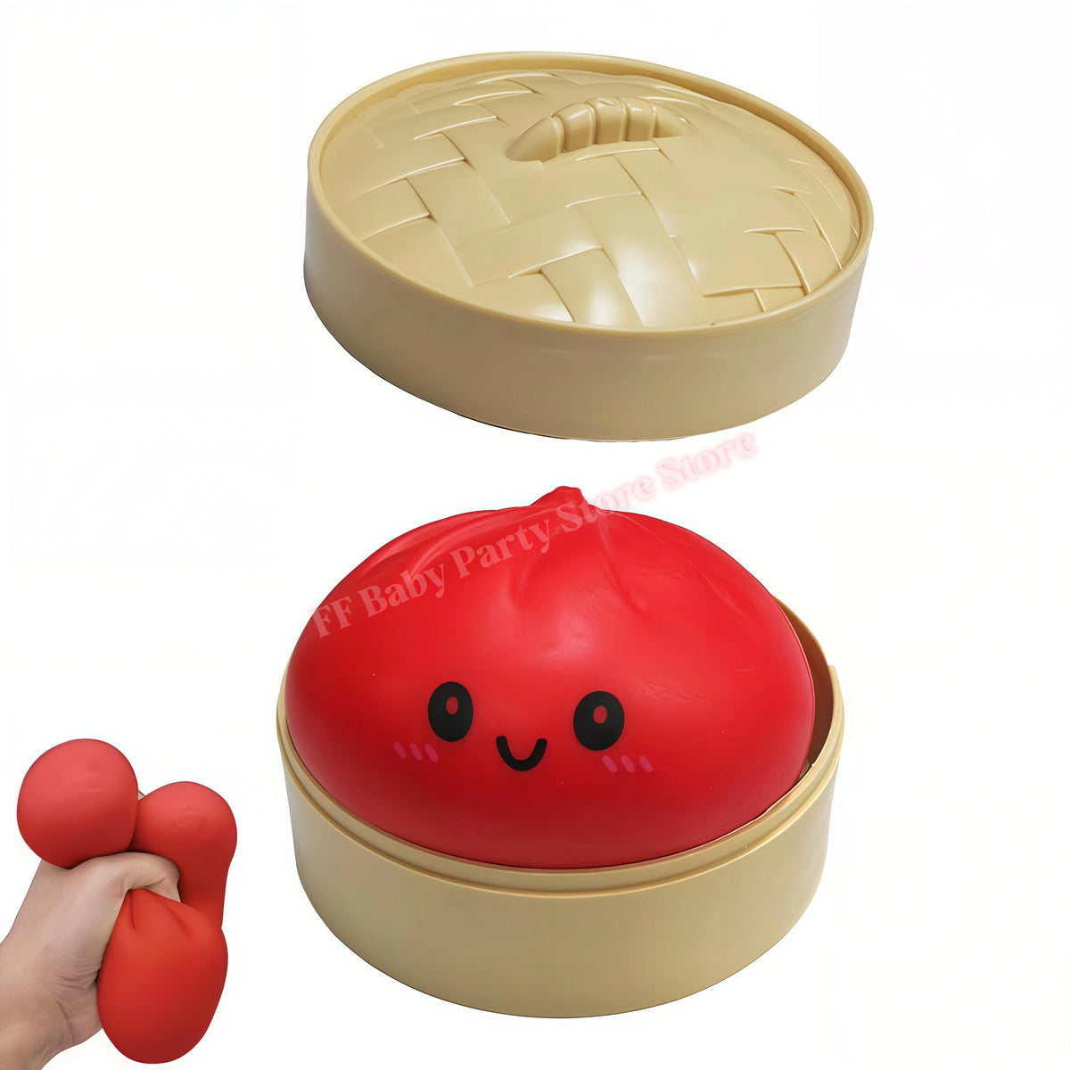 24-Day Dumpling Squishy Advent Calendar Blind Box Xmas Gift Squishy Advent Calendar Babs 1pc 8