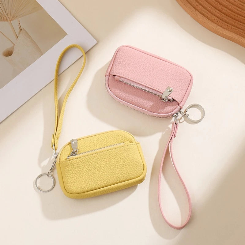 Mini PU Keychain Purse – Lipstick & Earphone Holder Wallet Mini Keychain Purse Babs