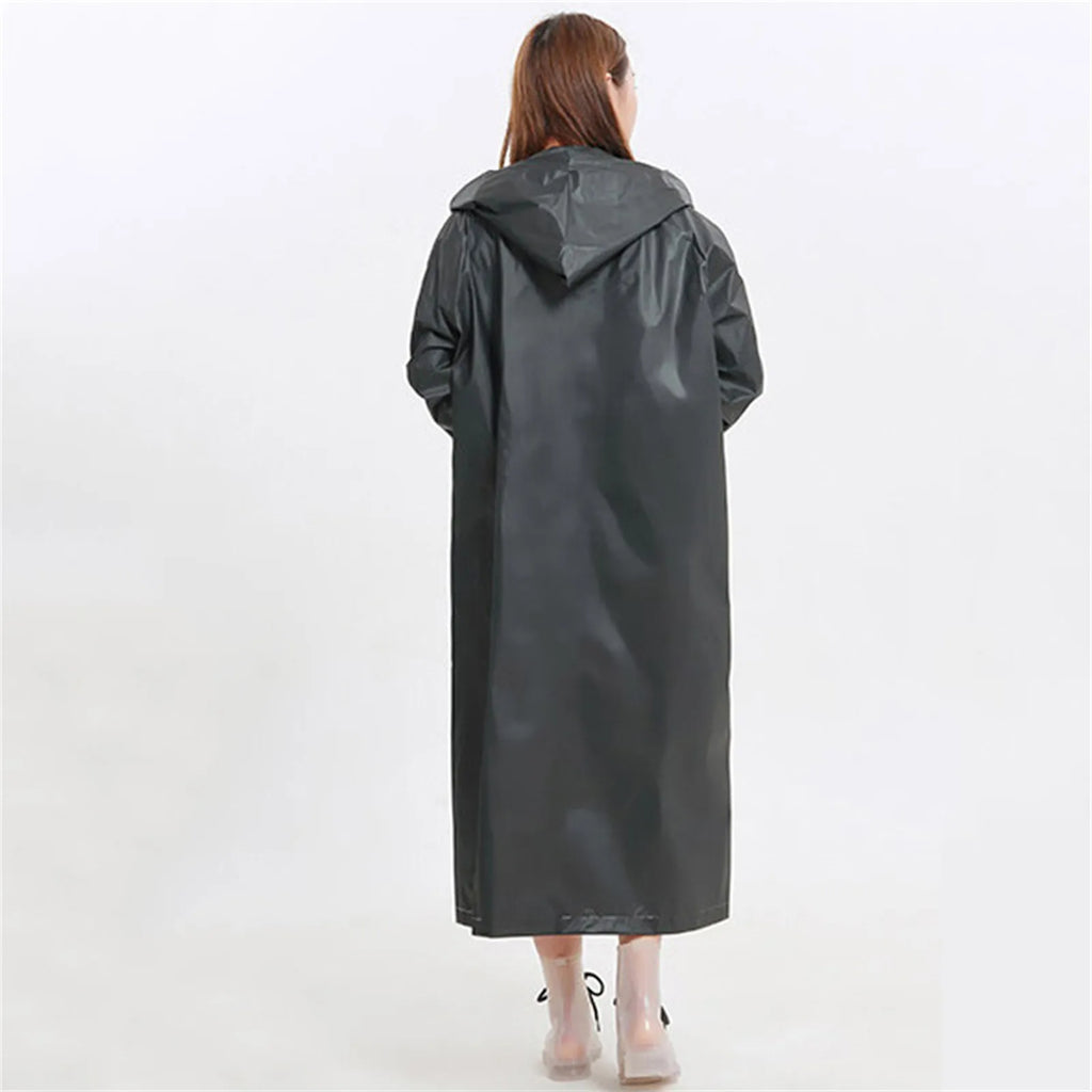 Unisex EVA Waterproof Poncho Raincoat – Lightweight Hiking Gear Waterproof Poncho Raincoat Babs