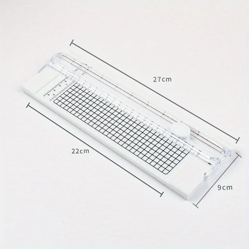 A4 Mini Paper Trimmer Cutter – Scrapbook, Cards & Crafts Paper Trimmer Cutter Babs White