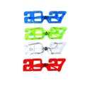 12pcs LED 2027 Glasses New Year Graduation Party Photo Props LED Party Glasses Babs 2027 mix colors