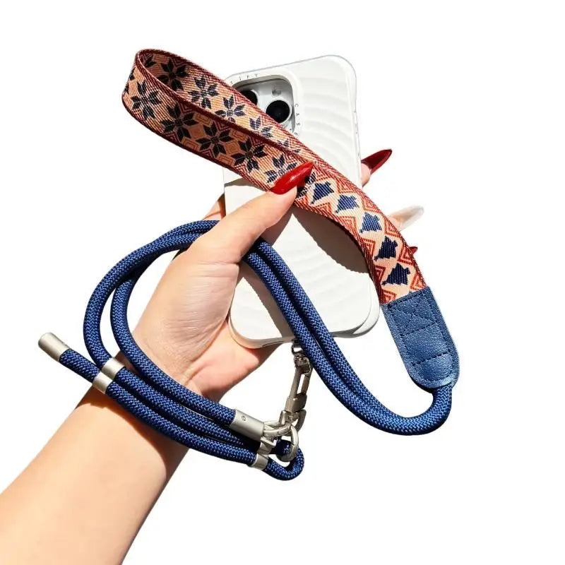 Adjustable Crossbody Phone Strap 360° Metal Hook Anti-Loss Phone Crossbody Strap Babs