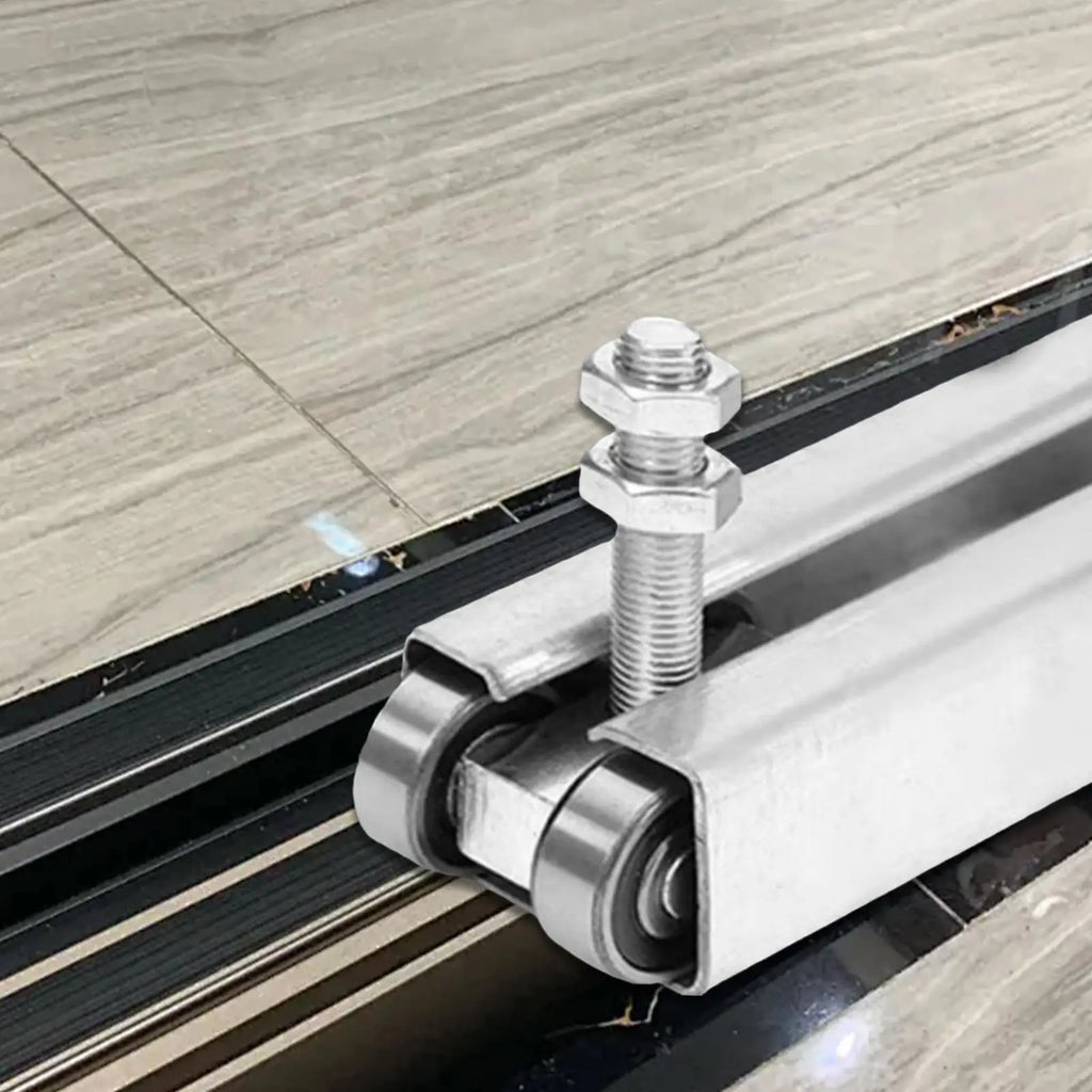 Heavy Duty Barn Door 4-Wheel Trolley Roller | Ceiling Mount Barn Door Roller Babs