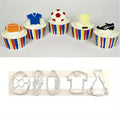 Plastic Resin Cube Molds – DIY Football Theme Craft Projects Resin Craft Mold Babs S 1pc